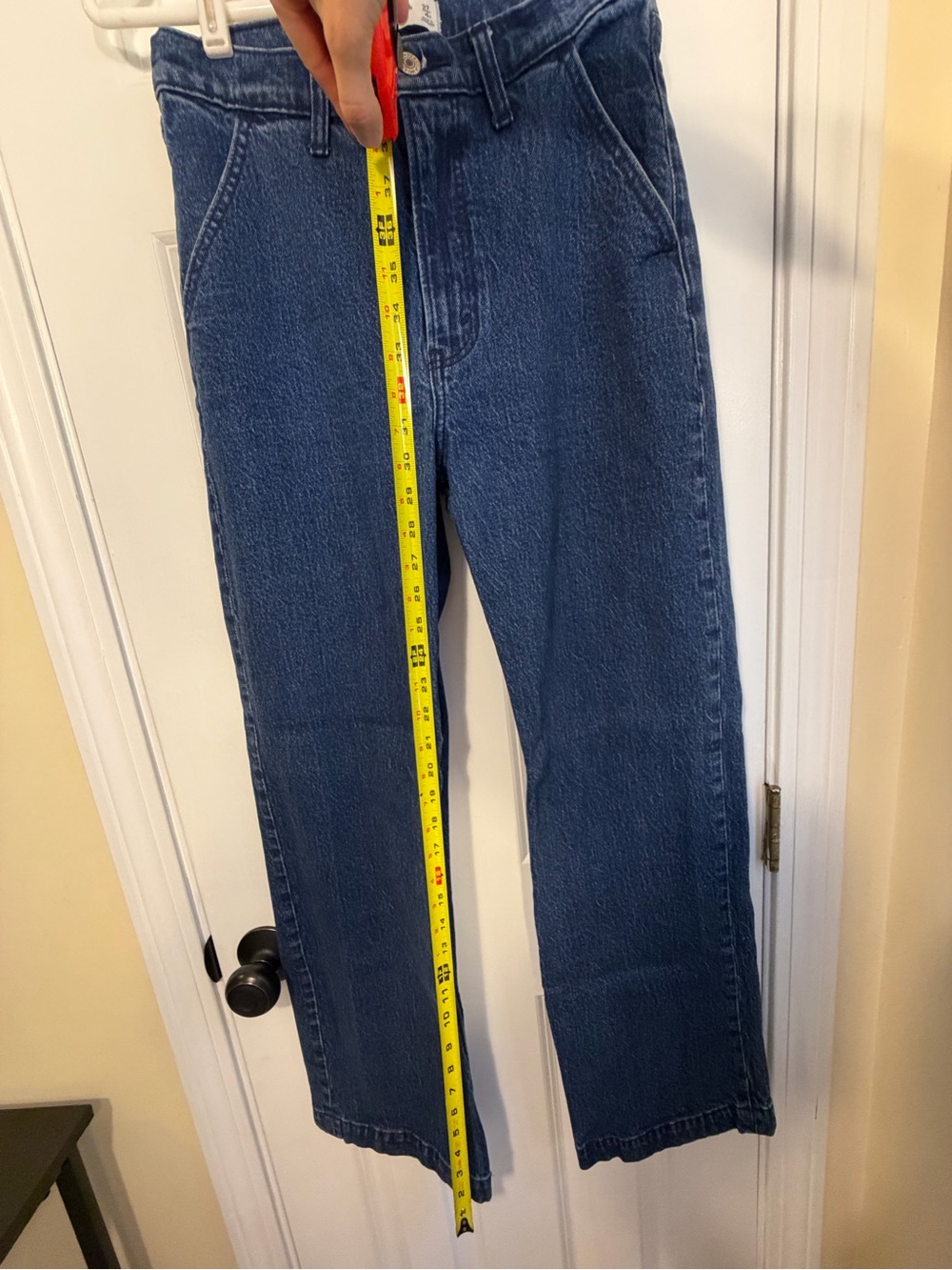 Abercrombie & Fitch ‘90s Relaxed High Rise Jeans | WM Size 27 (US 4) | Wide Leg - Picture 9 of 10